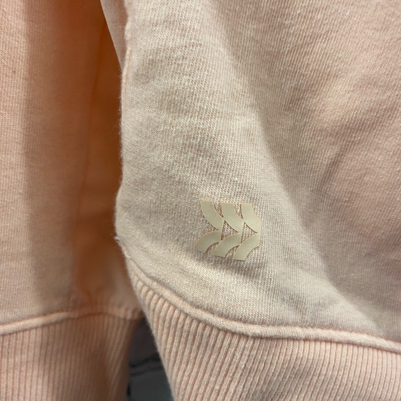 All in Motion Womens Size Medium Peach Color Activewear Sweatshirt Top Pockets - Picture 8 of 10